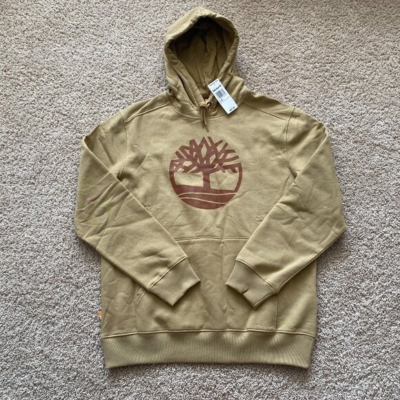 Timberland Men's Tree Logo Pullover Hoodie - Picture 1 of 3